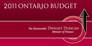 2011 ontario budget