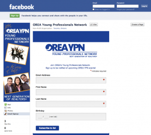 OREA YPN Facebook Page